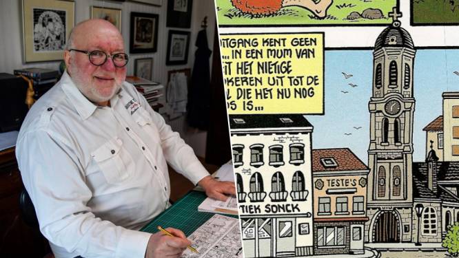 Hoe Tollembeek eigenlijk een beetje Lokeren is: zo haalde tekenaar Willy Linthout inspiratie uit zijn thuisstad voor stripreeks Urbanus