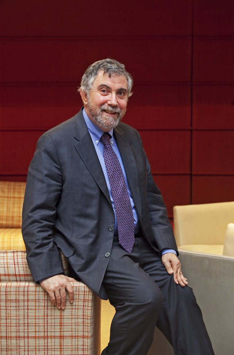 Paul Krugman. Beeld Tim Dirven