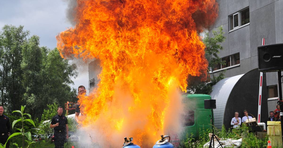 Veel Vuur Op Opendeurdag Brandweer Gent Hln Be