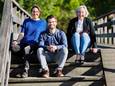 Drie leden van de werkgroep: v.l.n.r.: Marlou Jansen, Ruud Steenbakkers en Gloria van der Staak.
