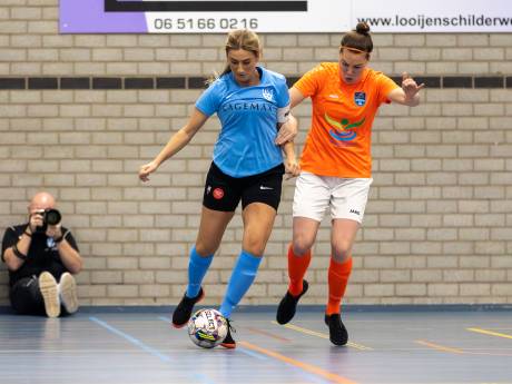 Zaalvoetbalsters ZVG in finale om landstitel: ‘Het wordt lastig, maar met ons weet je het nooit’