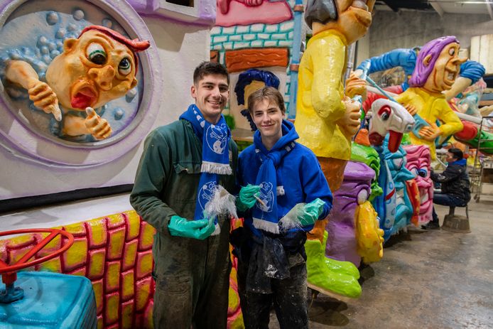 Sven Berkhout en Peer Vinke, twee jonge Ventjes die zijn besmet met het aloude carnavalsvirus.