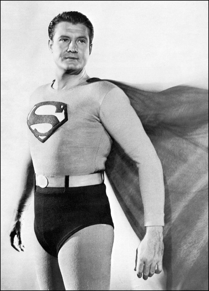 George Reeves speelde Superman op tv. Hij werd naakt op z’n bed gevonden. Zelfmoord, werd gezegd. Maar hij zou zijn vermoord door de man van zijn minnares.