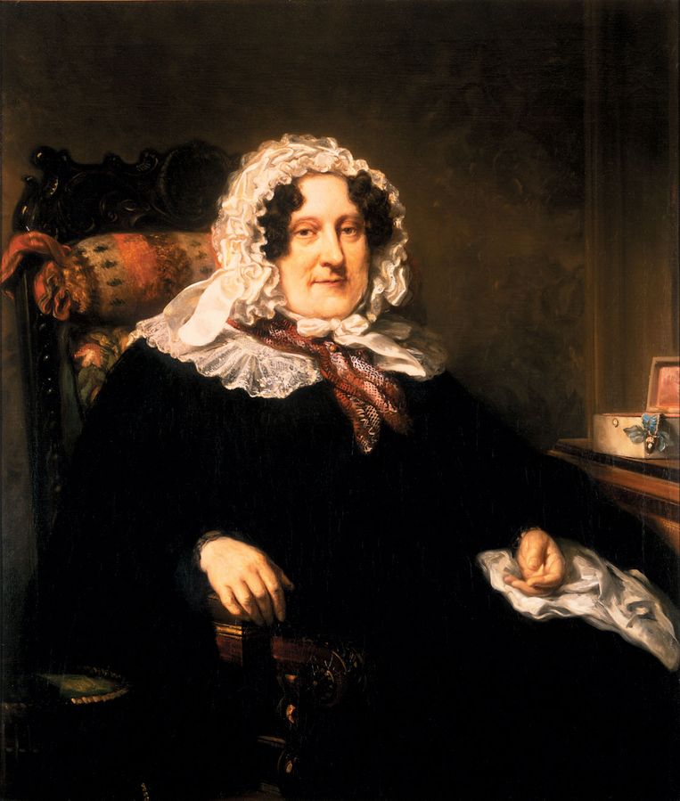 De schatrijke Johanna Borski was grootaandeelhouder van De Nederlandsche Bank.  Beeld 