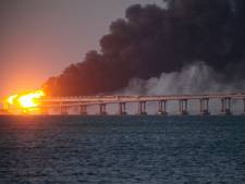 Le pont de Crimée, partiellement détruit par une explosion, rouvre à la circulation