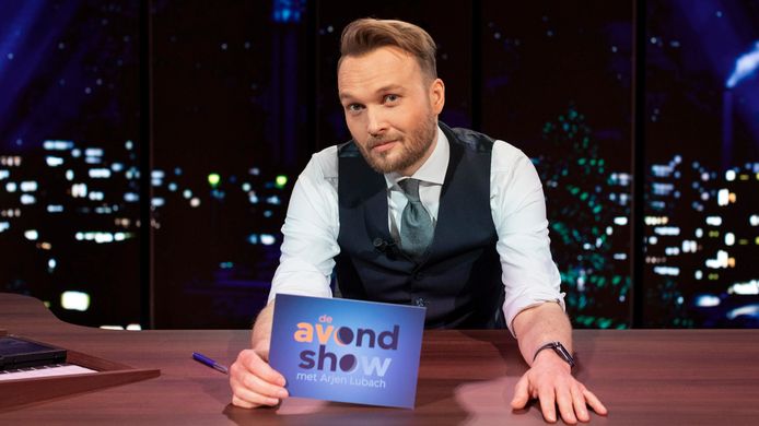 Arjen Lubach in 'De Avondshow'.