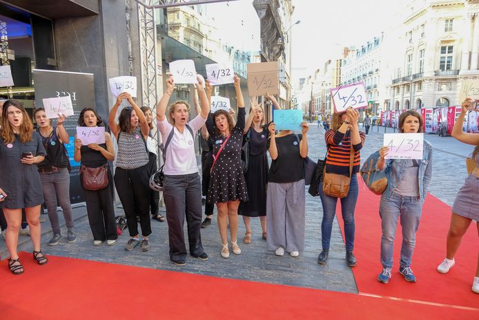 Protest: maar 4 op de 32 regisseurs zijn vrouwen