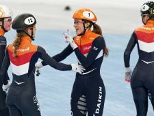 Shorttrackers vrijwel ongeschonden door eerste dag EK