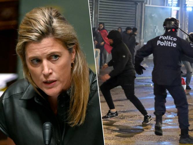 Verlinden na rellen Brussel en Antwerpen: “Politie doet aan symptoombestrijding”
