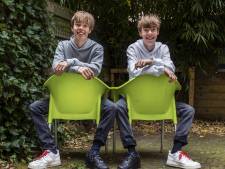 Utrechters Sens en Imme (16) over hun leven als identieke tweeling: ‘Je versterkt elkaar’