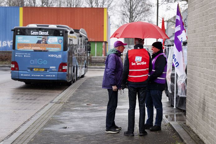 Het streekvervoer reed al eerder niet door stakingen.