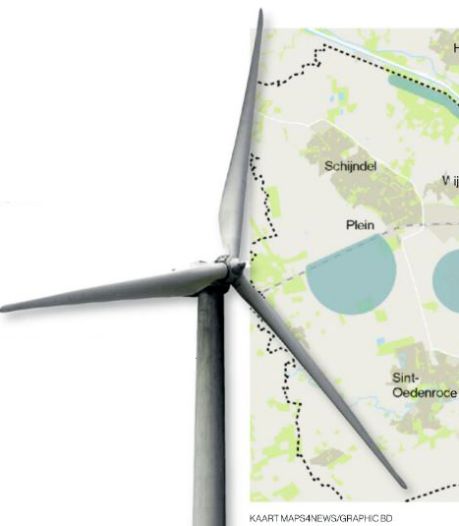 Windturbines in Wijboschbroek is ook voor politiek een stap te ver
