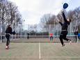 Padelbanen bij tennisvereniging De Vormer Wijchen.