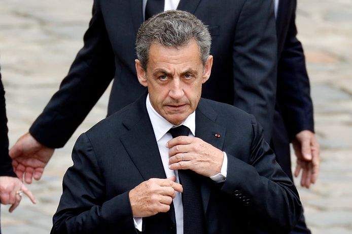 Voormalig Frans president Nicolas Sarkozy.