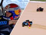 Zien: Verstappen en Pérez racen in buggy's over strand in Melbourne