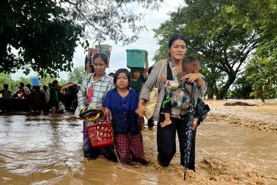 Myanmar junta hit hard by Typhoon Yagi asks for foreign help after floods