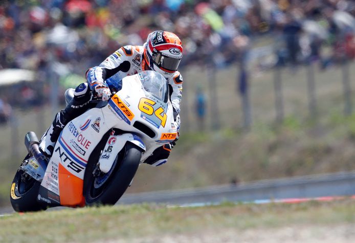Bo Bendsneyder tijdens de TT van Assen.