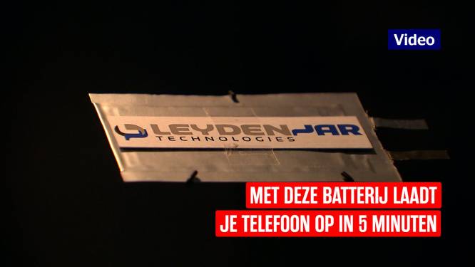 De batterij van je smartphone opladen in 5 minuten? Dat kan dankzij deze Nederlandse accu