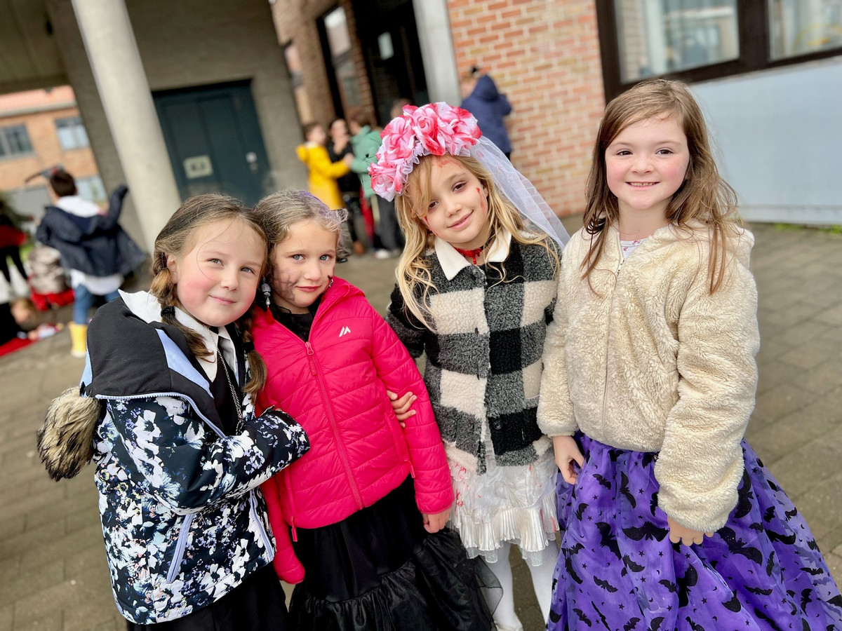 Halloween in Basisschool Stene Foto hln.be