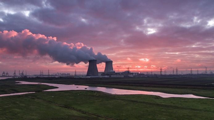 De nucleaire site in Doel.