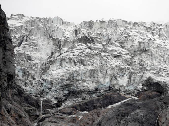 Gletsjer op Mont Blanc staat op instorten: ook radar houdt mee oogje in het zeil