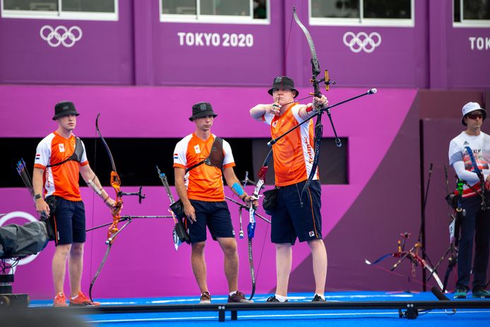 Gijs Broeksma, Steve Wijler en Sjef van den Berg.