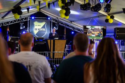 Gouden Mortelse voetbalclub viert feest maar voelt zich tegelijkertijd onzeker over toekomst