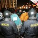 Politie beëindigt dagenlange betoging in Minsk