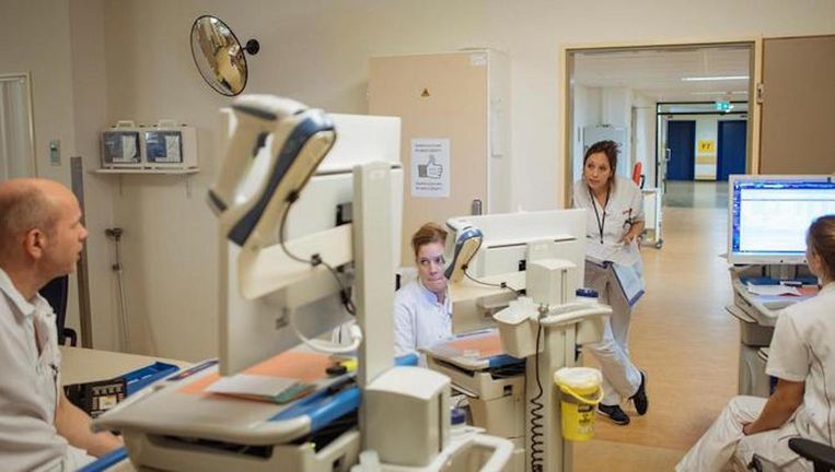 De spoedeisende hulp van het AMC Beeld Marc Driessen