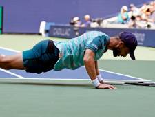 Casper Ruud door naar kwartfinales US Open, Corentin Moutet laat zijn spierballen zien