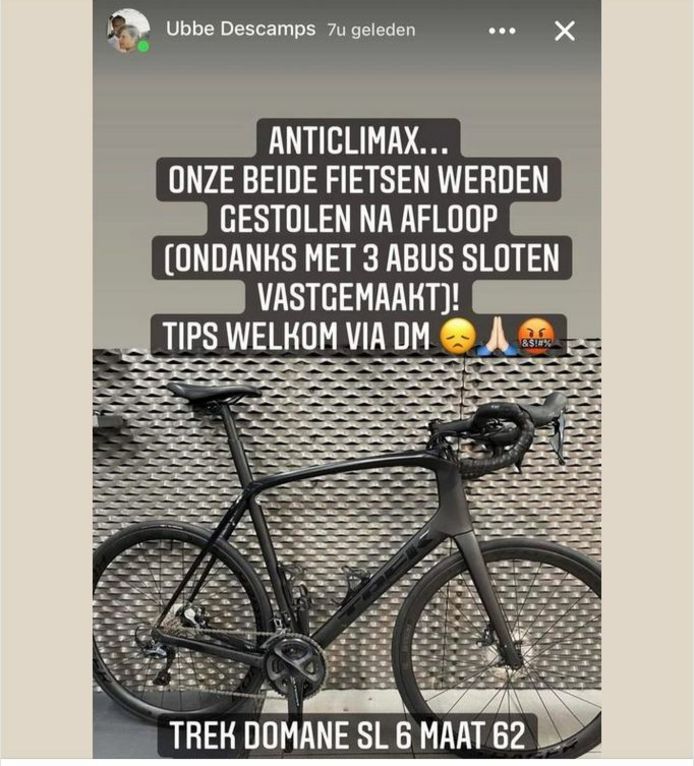 Fiets Brooklyn gestolen na ritje voor Op Kanker Kortrijk | hln.be