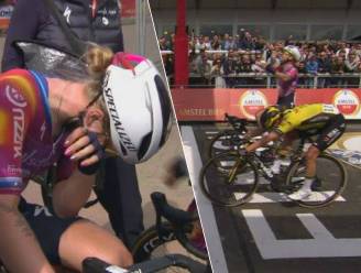 “Ik voel me zo dom”: Wiebes ontroostbaar nadat ze te vroeg juicht, Vos profiteert en wint Amstel Gold Race