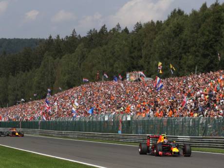 Spa-Francorchamps: de eerste van twee oranjefeesten op rij voor Max Verstappen