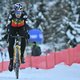 Drie op drie voor Wout van Aert, die ook in Val di Sole ongenaakbaar is