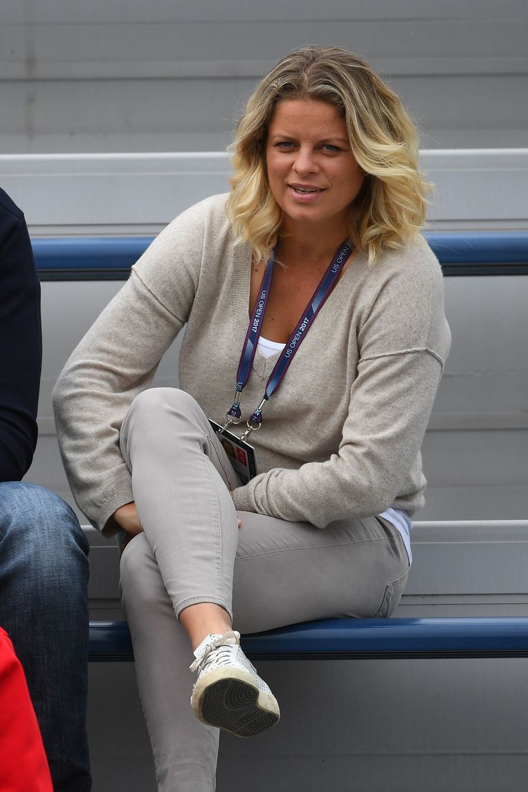 Kim Clijsters, Elise Mertens' mentor. Beeld Photo News