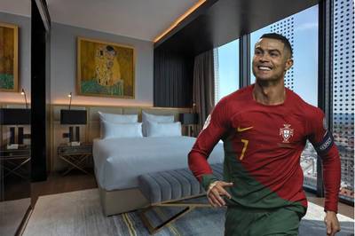 Hotel vindt wel heel originele manier om geld in te zamelen na bezoekje van Cristiano Ronaldo
