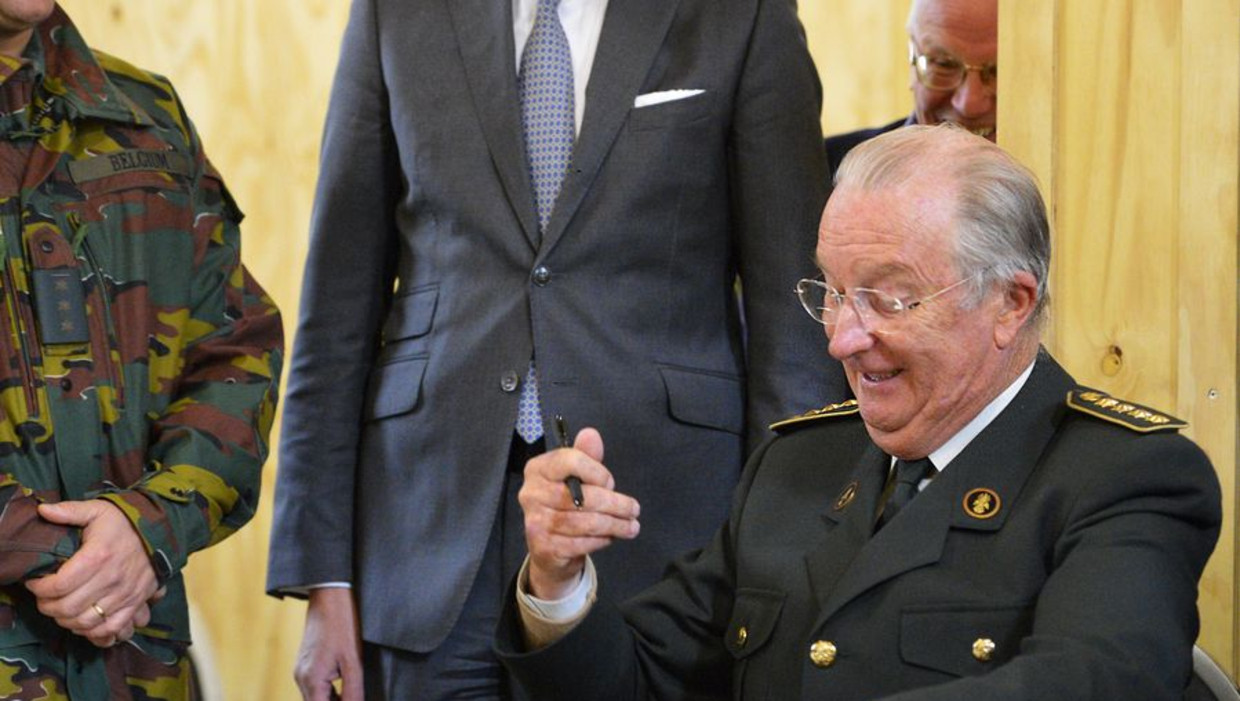 Belgische koning Albert II Beeld ANP