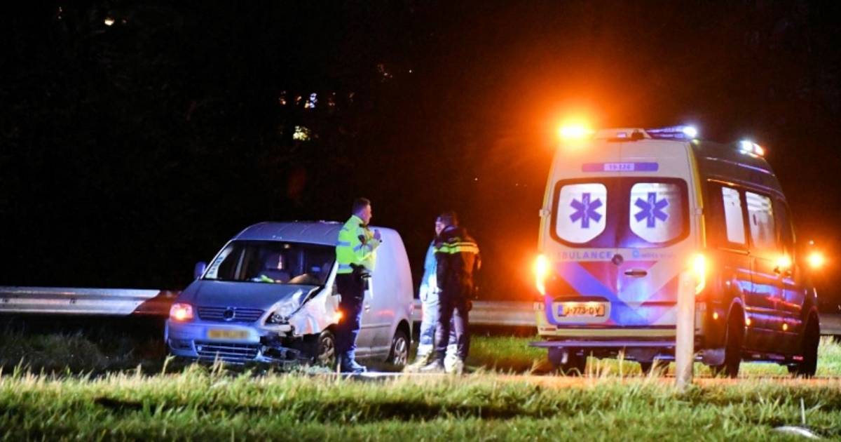 Botsing zorgt voor verkeershinder op A58 bij Oost-Souburg.