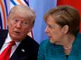 Merkel en Trump roepen samen om bestand Syrië en zijn bezorgd om oorlogszuchtige taal van Poetin