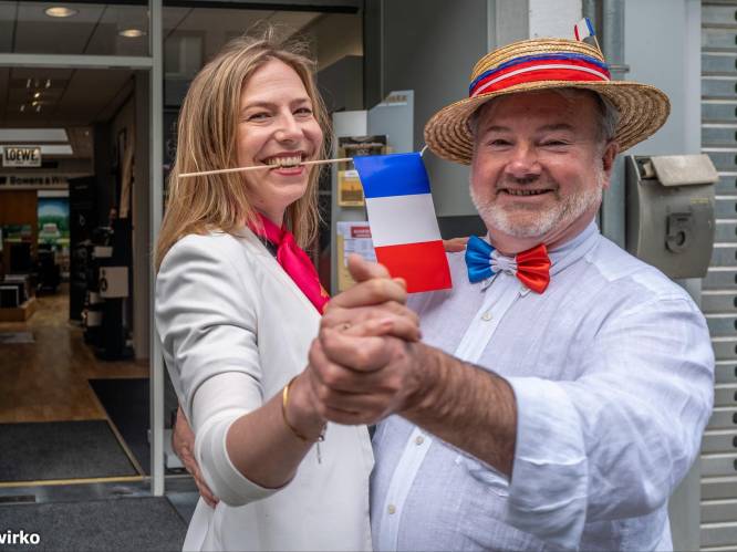 Topdag in Franse stijl in stadscentrum van Aalst: “Extra veel vlagjes in de Korte Zoutstraat”