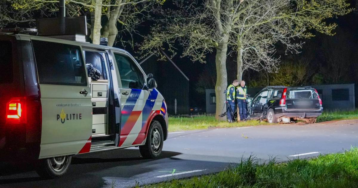 Automobilist zwaargewond na achtervolging door politie