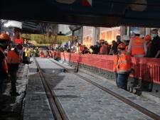 Travaux du tram à Liège: plus aucun retard ne sera toléré