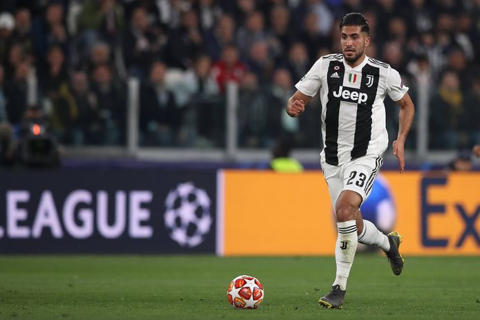 Emre Can in actie namens Juventus.
