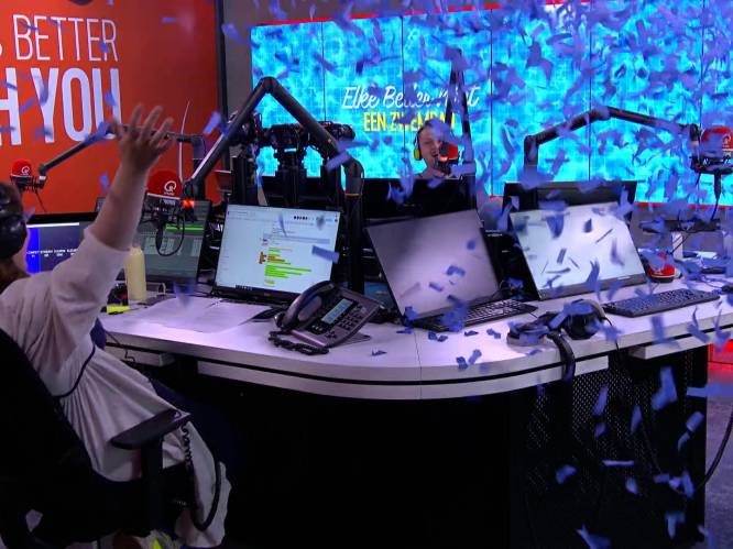 Zwembadactie Qmusic breekt record: 10,5 miljoen telefoontjes en vijf uitgedeelde zwembaden in 2 uur tijd