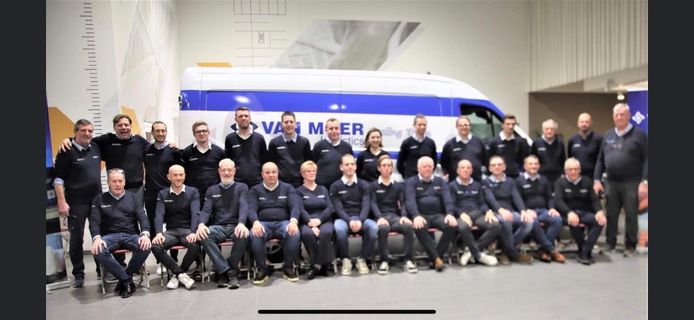 De ploeg kan rekenen op een pak medewerkers.