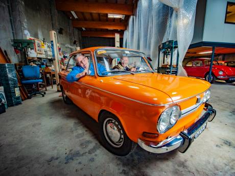 Als Ton (76) in zijn NSU TT 1200 stapt, voelt hij zich twintig: ‘In jaren 70 was dit een heel sportief autootje’
