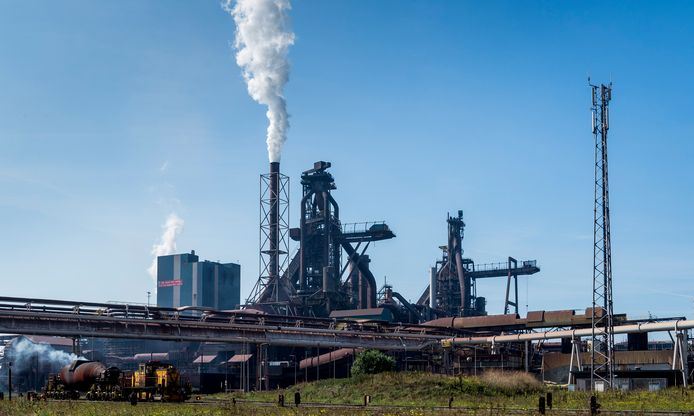 De hoogovens van staalbedrijf Tata Steel
