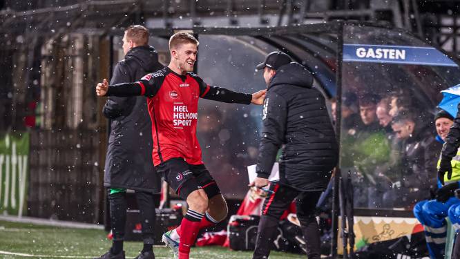 Einde aan lijdensweg van Helmond Sport-spits na fijne avond tegen Jong PSV: ‘Niet altijd makkelijk geweest’ 