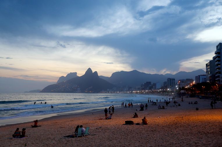 Rio de Janeiro in 2021. Door de coronapandemie vielen de inkomsten uit toerisme tegen in dat jaar.  Beeld Getty Images