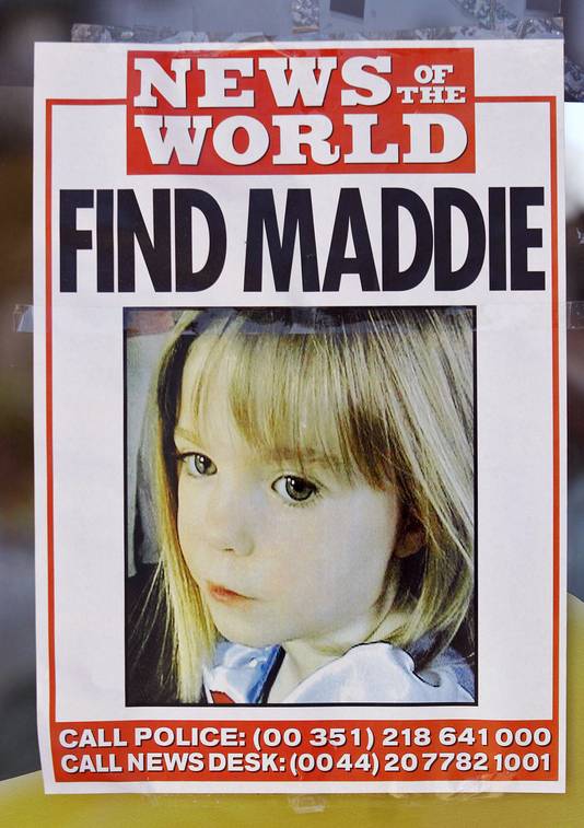 Politiedienst Scotland Yard kreeg onlangs 150.000 pond toegezegd om te blijven zoeken naar Maddie.
